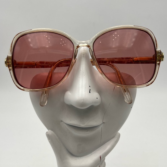 Gucci Brown Translucent Oval Sunglasses Frames